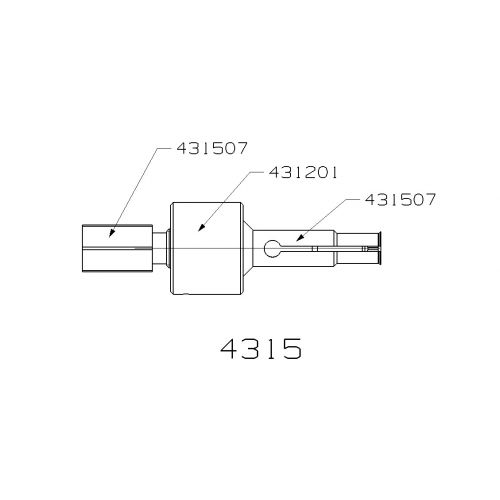 EXTRACTOR DE PINZA INTERIOR FORZA SERIE 4300